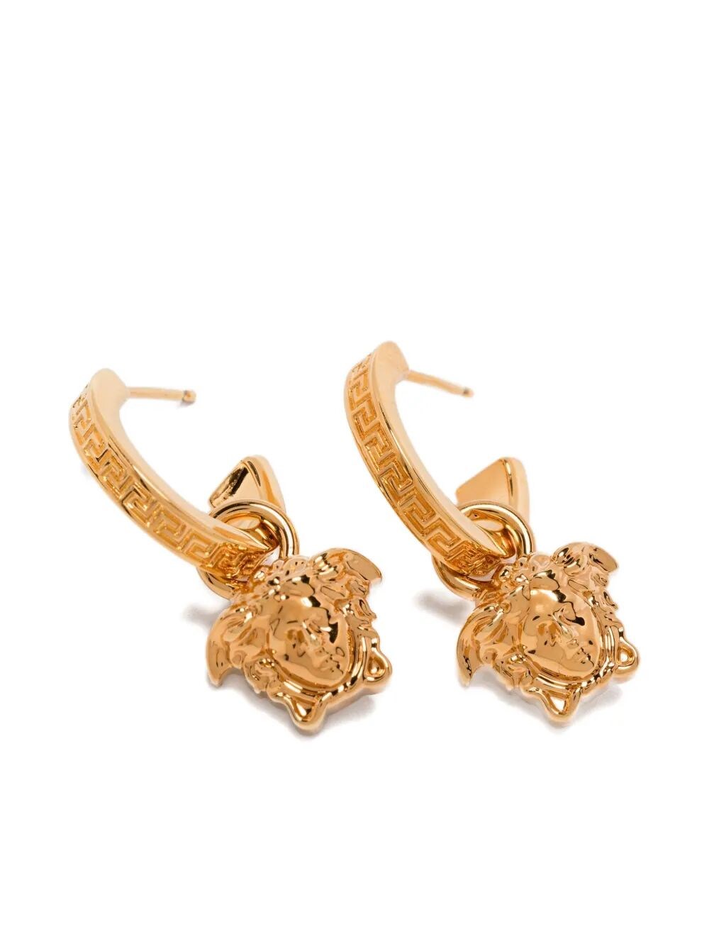 LA MEDUSA GRECA HOOP EARRINGS