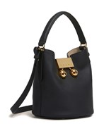 【関税＆送料込み】Marni Trunkaroo Leather Bucket Bags ブラック レザー製 Trunkaroo バケットバッグ | Marni