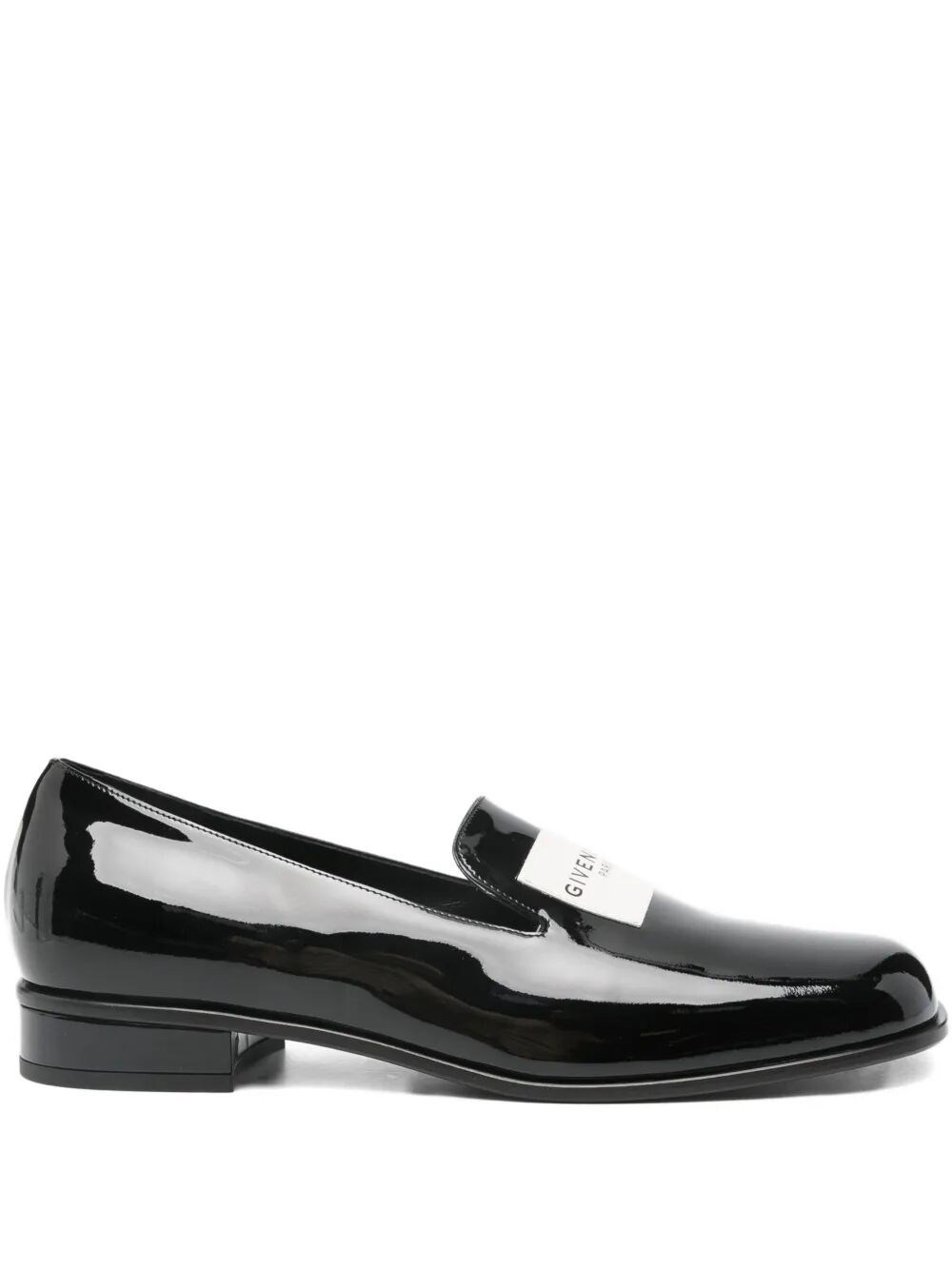 Givenchy Tux Loafers In Patent Leather In Black