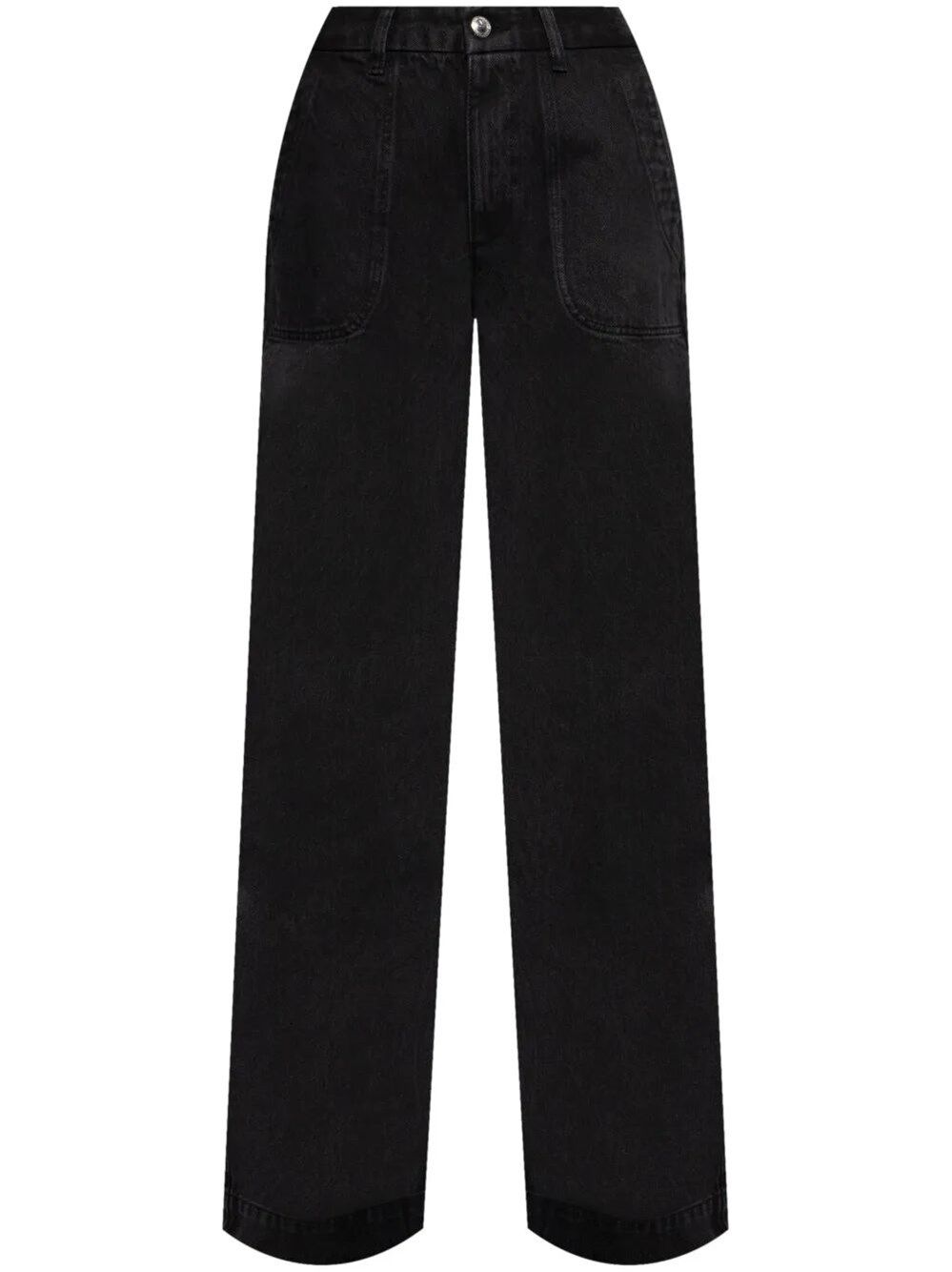 Apc Seaside Flared Jeans In Black