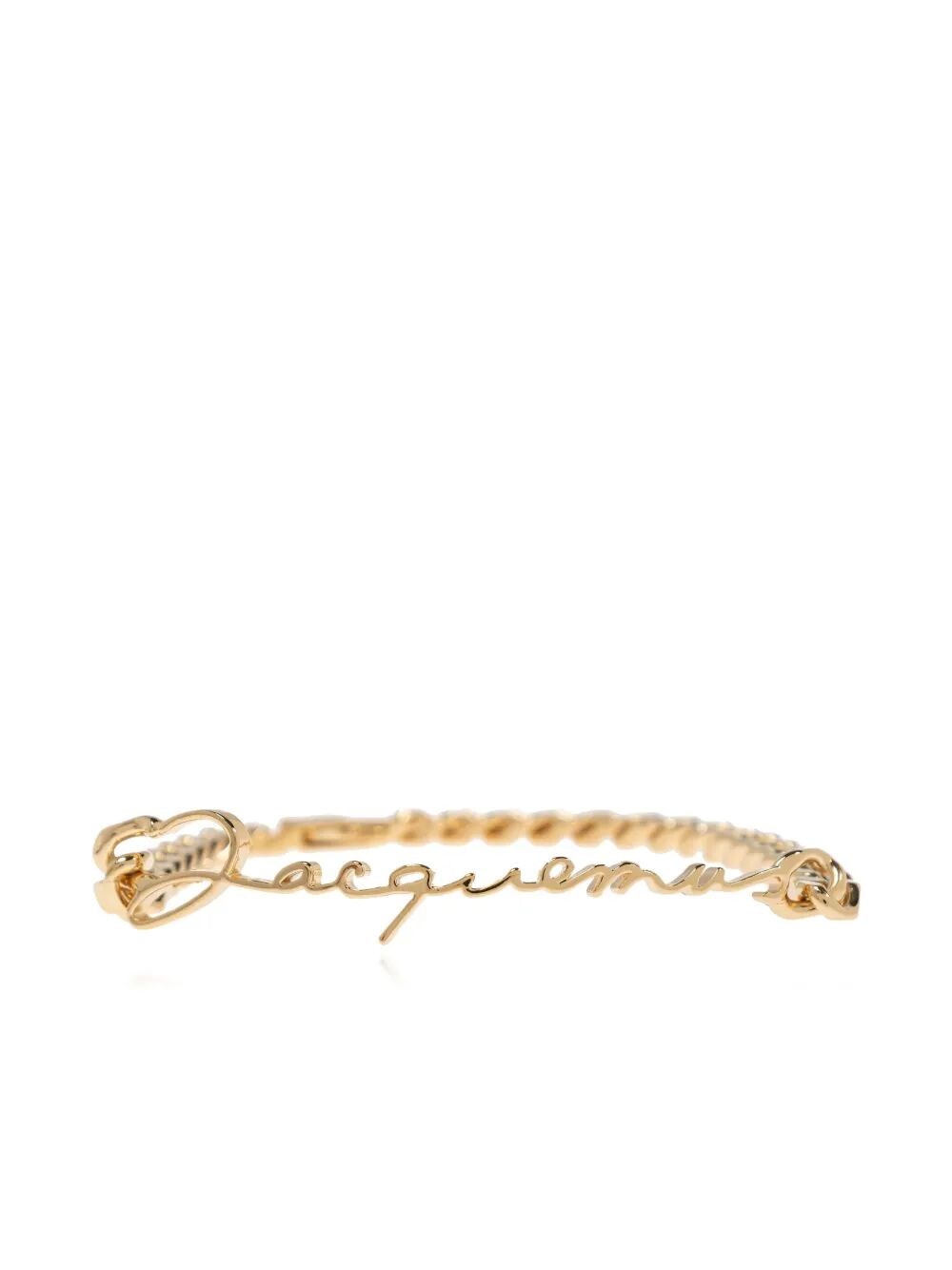 Jacquemus The Curb Chain Bracelet In Gold