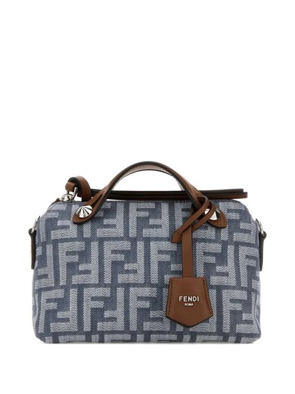 【関税＆送料込み】Fendi Denim-Effect Ff Jacquard Roll Mini Roll Mini Fabric Blue | Fendi