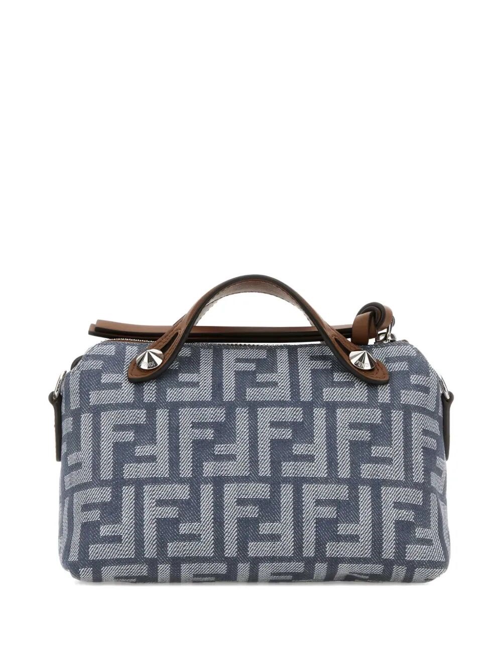 【関税＆送料込み】Fendi By The Way Soft Mini Denim-Effect Fendi By The Way Soft Mini Denim-Effect Ff Jacquard Bags