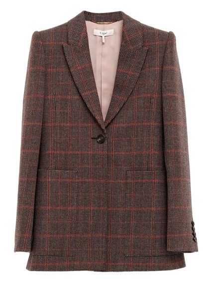 Marant étoile Gesina check wool suit jacket available on