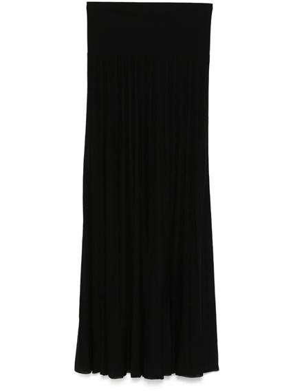【Saint Laurent】Saint Laurent Sheer Knit Pencil Skirt Saint Laurent Knit Pencil Skirt | Brown | FARFETCH