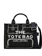 Marc jacobs The trompe l`oeil cargo canvas medium tote bag