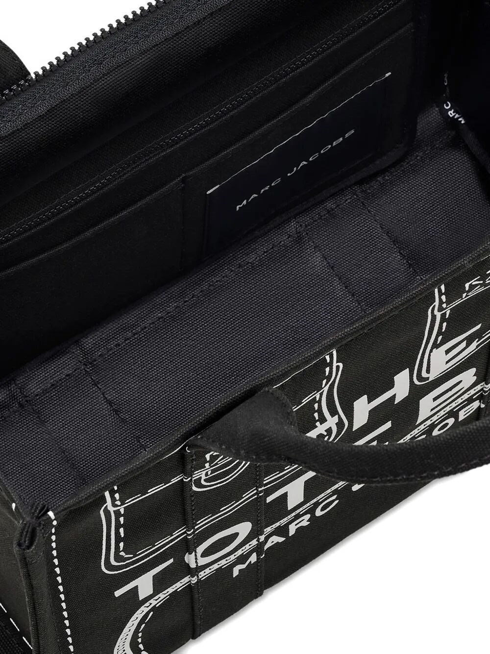 THE TROMPE L`OEIL CARGO CANVAS MEDIUM TOTE BAG