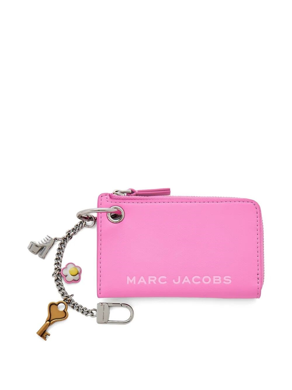 Marc Jacobs The Top Zip Charm Wallet In Multi