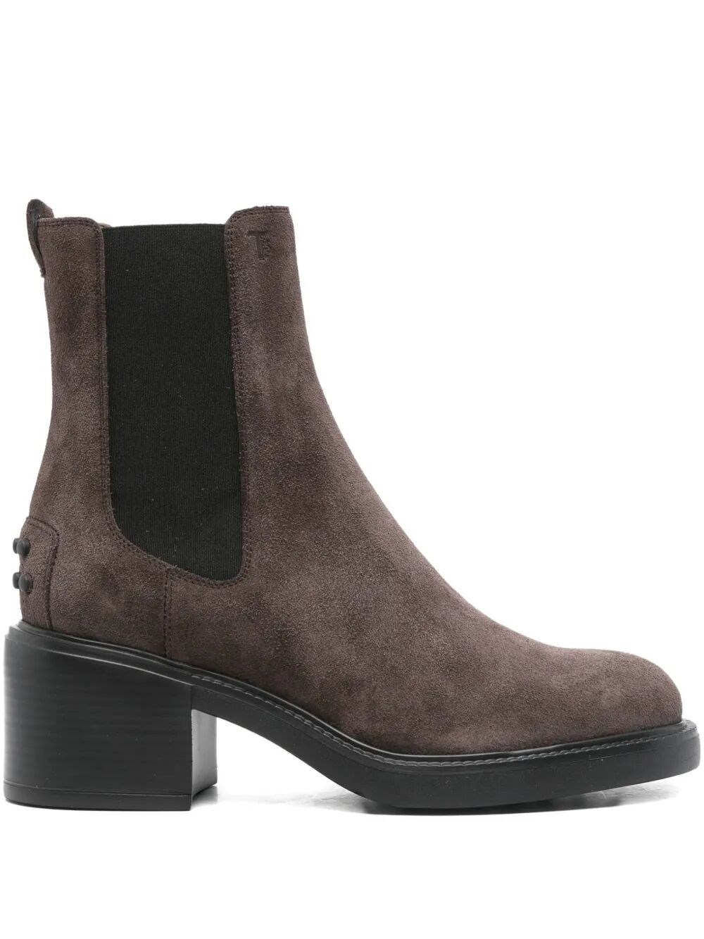 Tod's Suede Ankle Boots In Brown