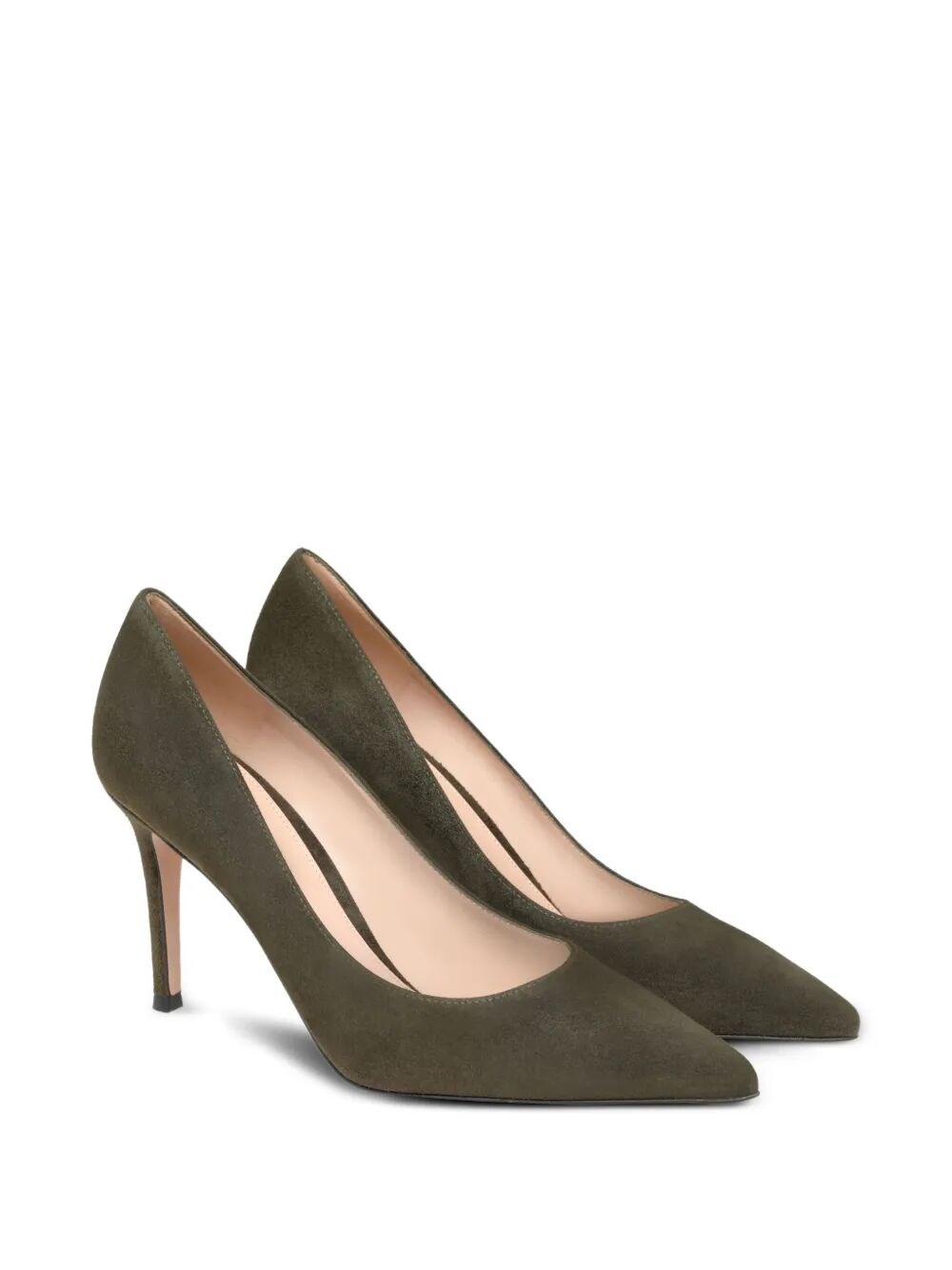 GIANVITO 85 SUEDE PUMPS