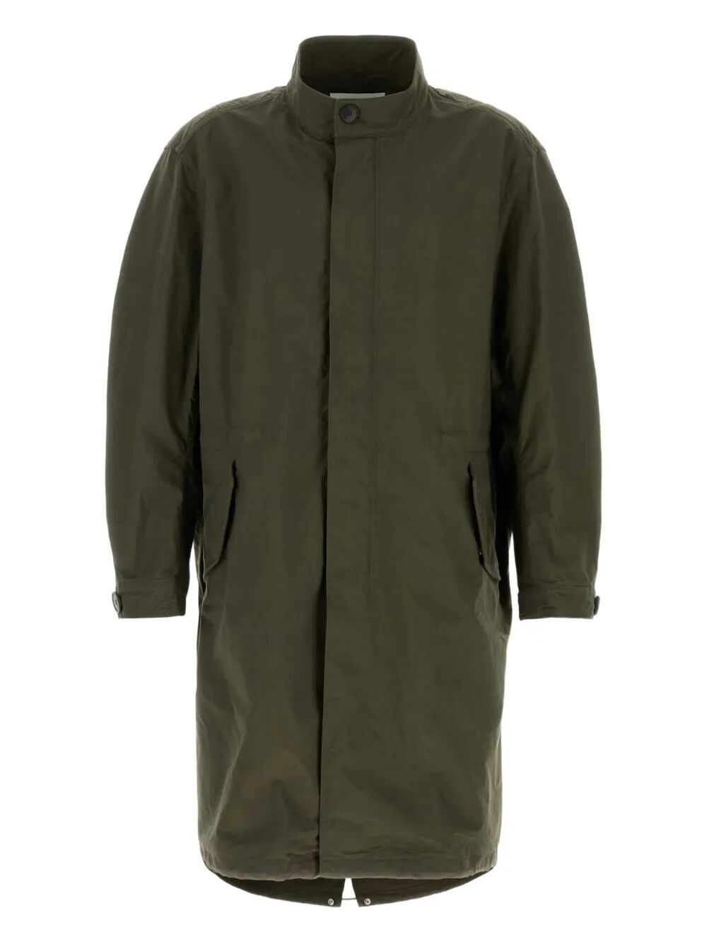 Givenchy Stamp Cotton-blend Raincoat In Brown