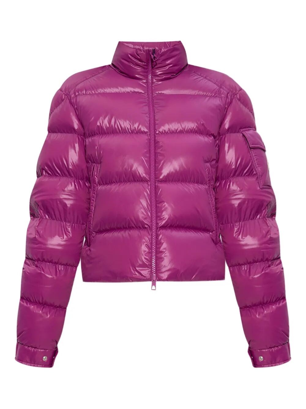 Moncler Piumino Petra In Nylon Fucsia Donna In Multi