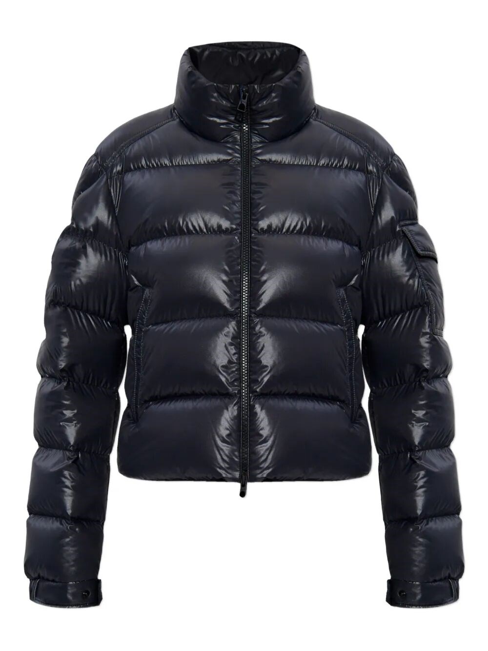 Moncler Petra Short Down Jacket In Black