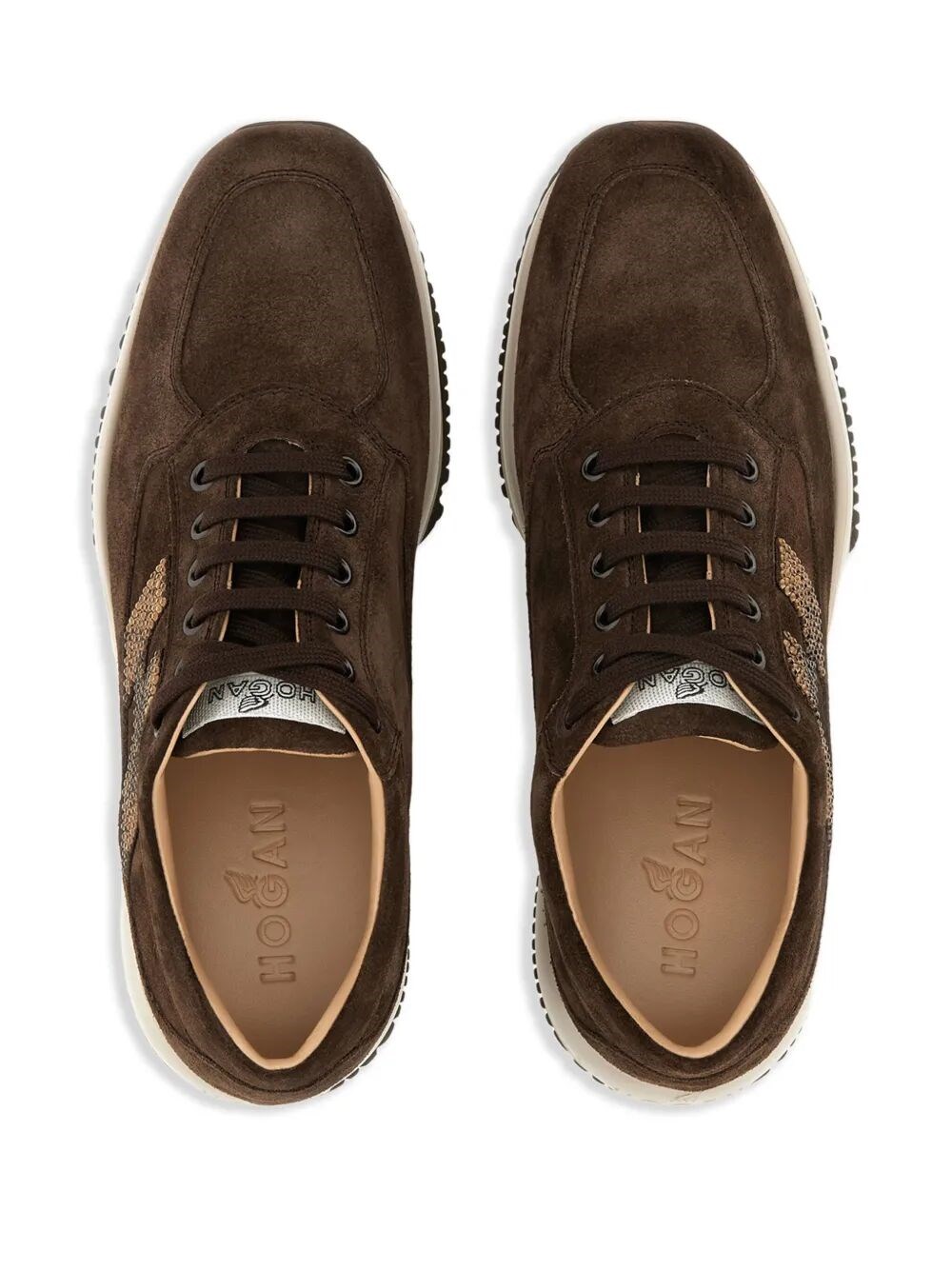 INTERACTIVE SUEDE SNEAKERS WITH STRASS