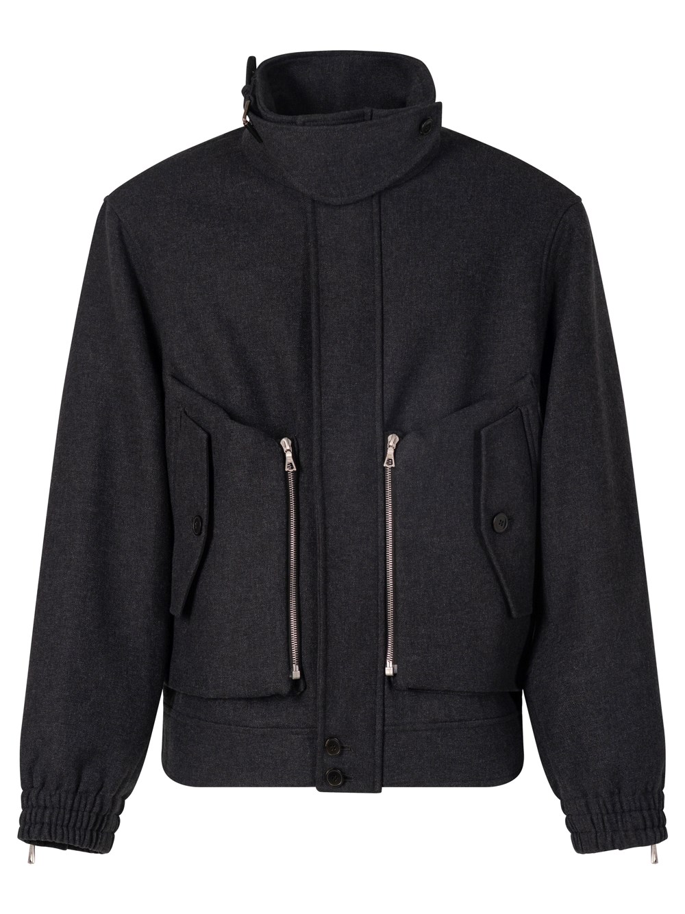 Dries Van Noten Venice Mid Weight Padded Jacket Clothing In Gray