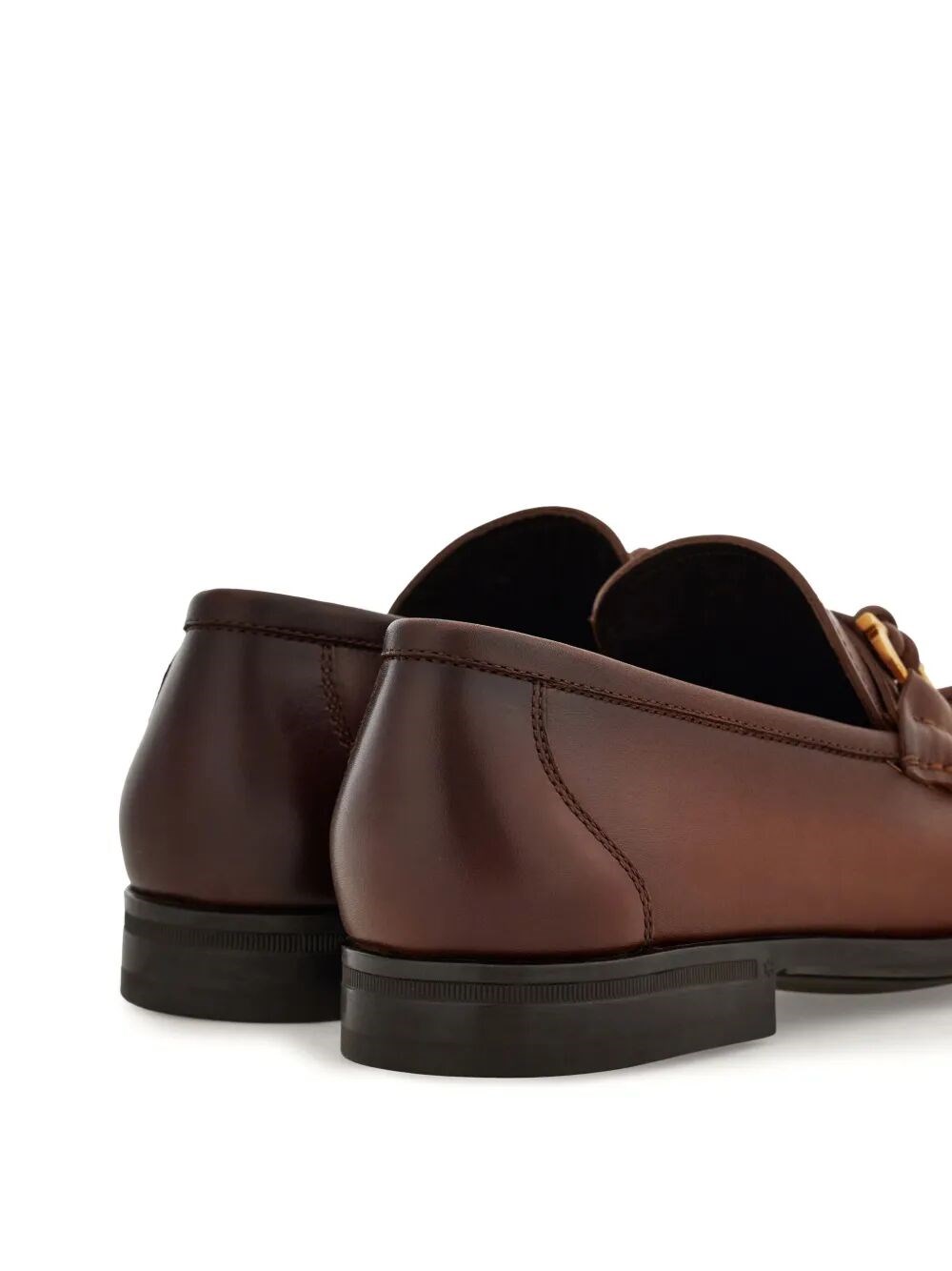 ALAIN LEATHER LOAFERS WITH HUES