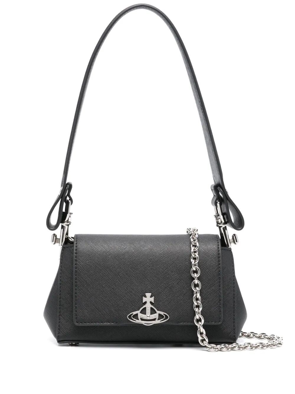 Vivienne Westwood Hazel Small Handbag In Black