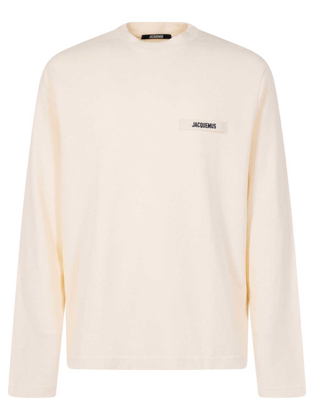 Jacquemus Long-sleeved T-shirt In Nude