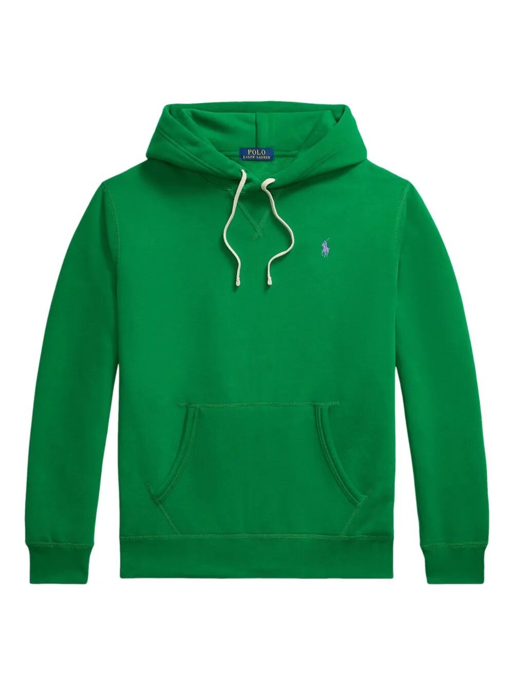 Polo Ralph Lauren The Rl Cotton-blend Fleece Hoodie Clothing In Green