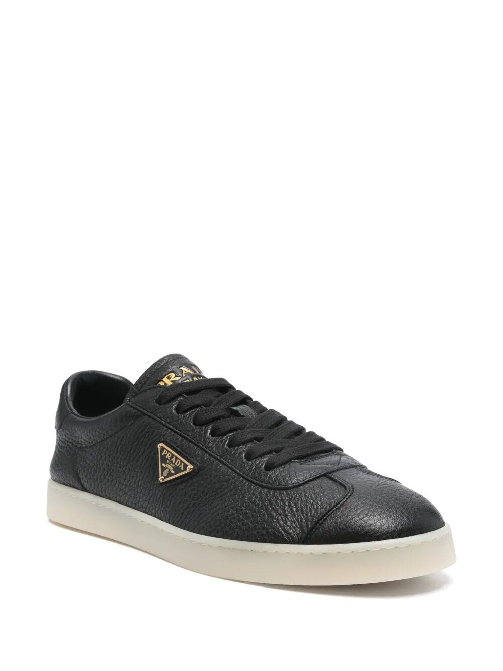LANE GRAINED LEATHER SNEAKERS
