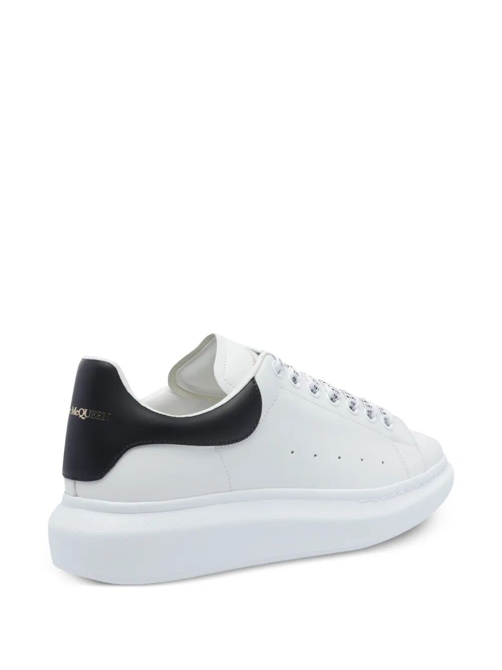OVERSIZED SNEAKERS IN WHITE/BLACK
