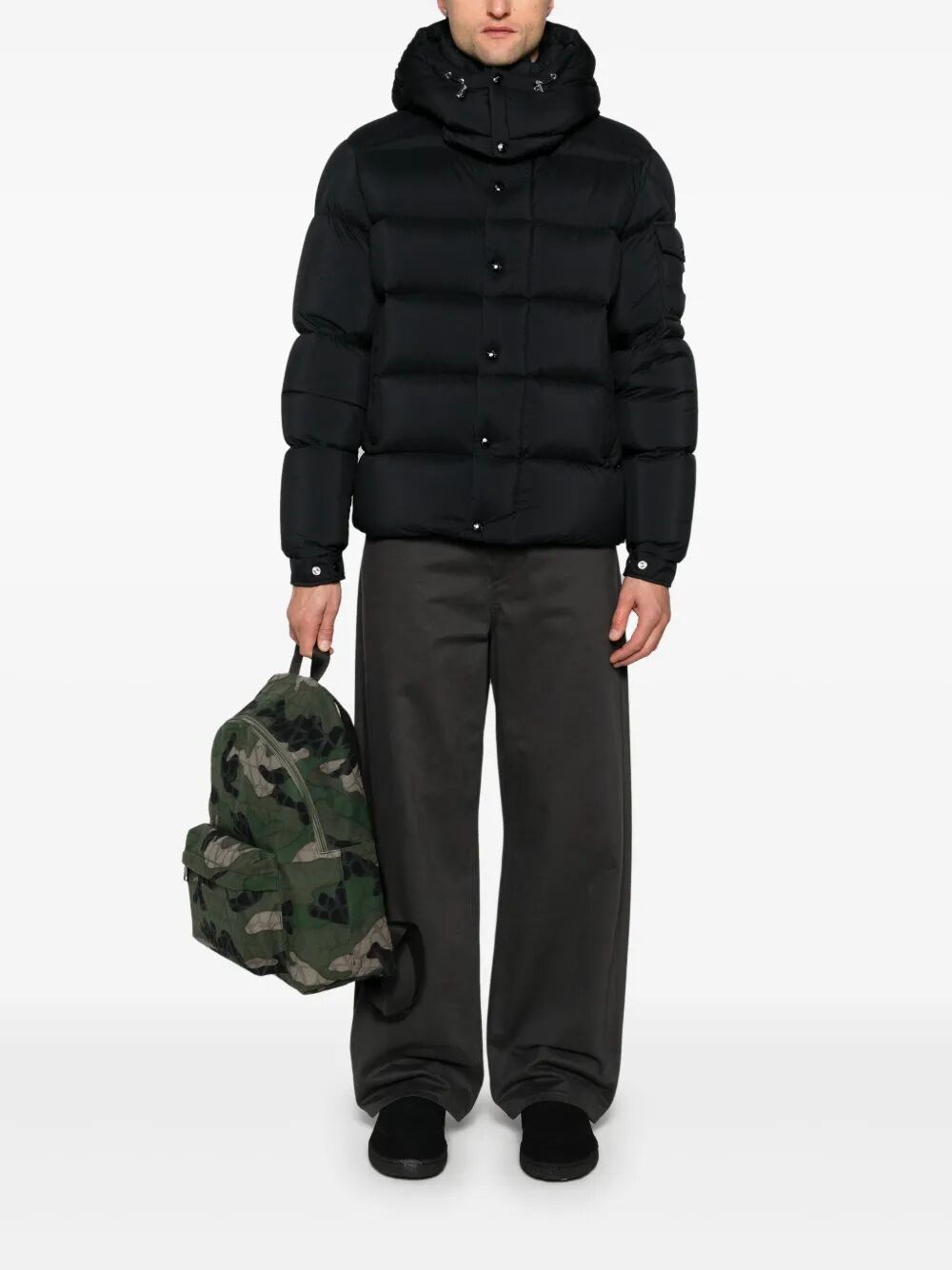 ダウンジャケット・コート MONCLER MAYA 70 SHORT DOWN JACKET J20931A0016954A8151A ブラック Moncler Maya 70ショートダウンジャケット : ショート