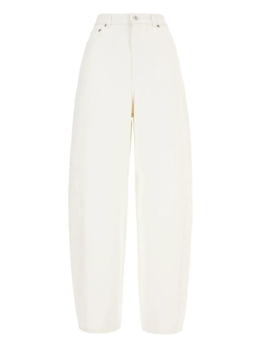 Givenchy Balloon Leg Denim Pants In White