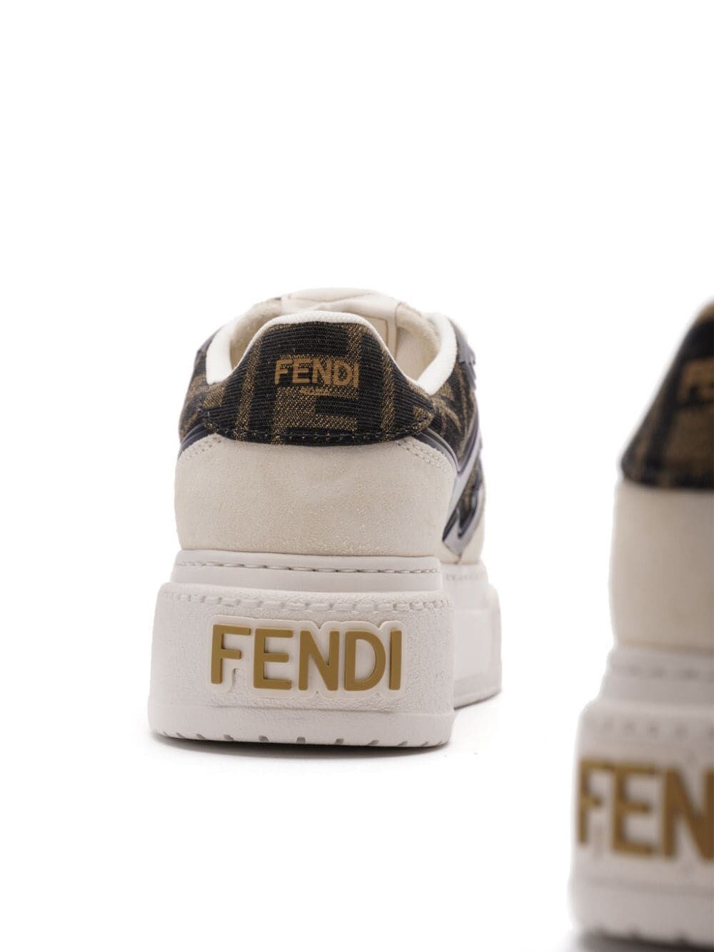 FENDI MATCH PLATFORM SNEAKERS