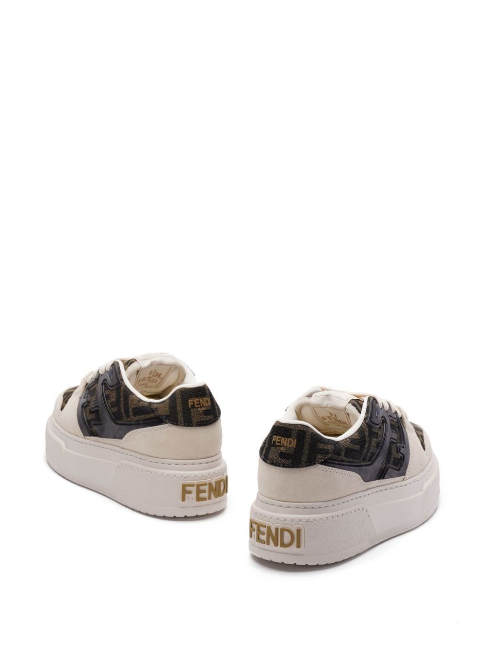 FENDI MATCH PLATFORM SNEAKERS