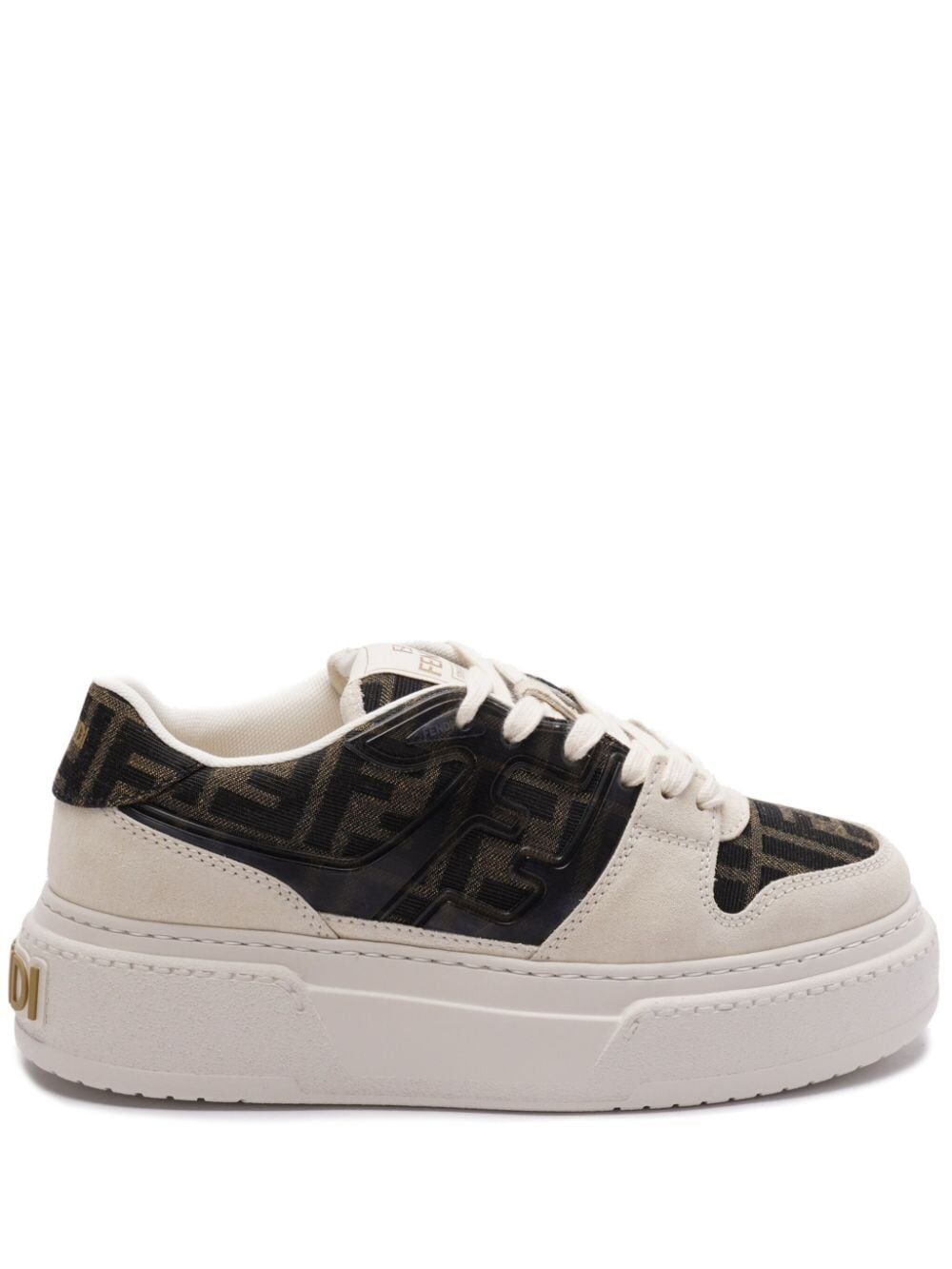 FENDI MATCH PLATFORM SNEAKERS
