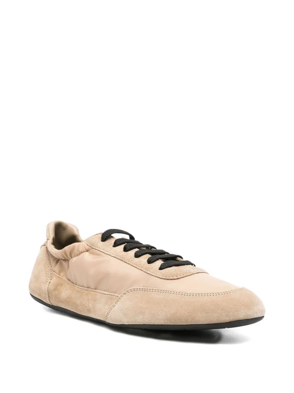 COLLAPSE RE-NYLON AND SUEDE SNEAKERS