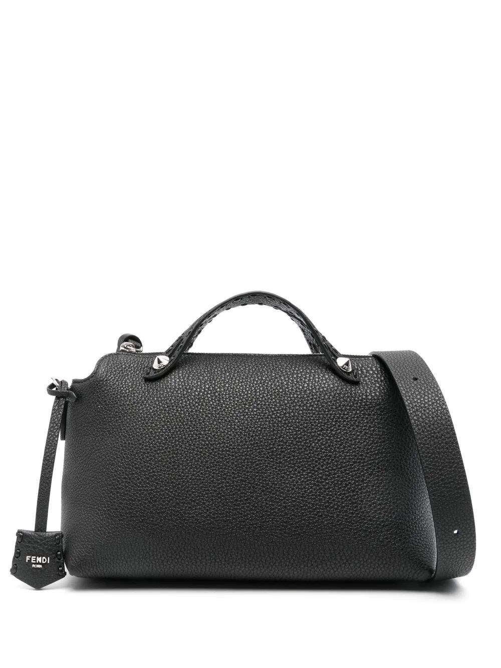 Fendi Women By The Way Medium Leather Handbag In Black