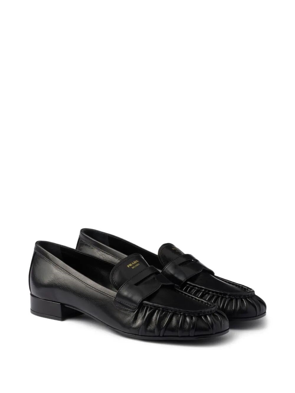 LEATHER PENNY LOAFERS