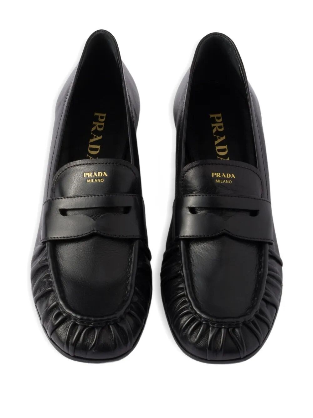 LEATHER PENNY LOAFERS