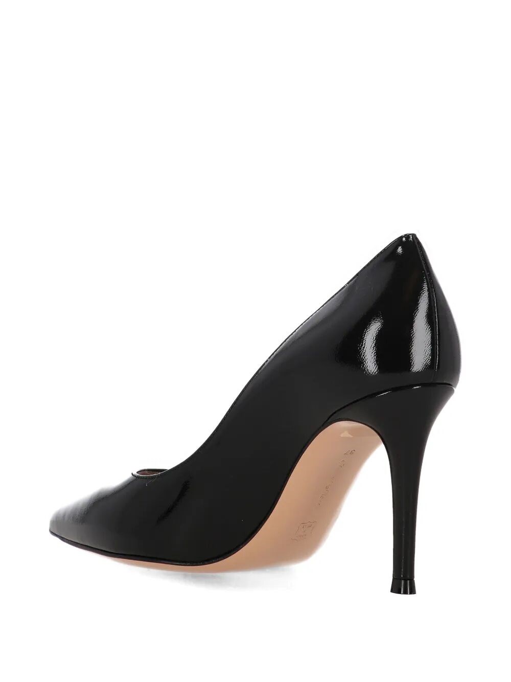 GIANVITO 85 GLOSSY NAPPA LEATHER PUMPS