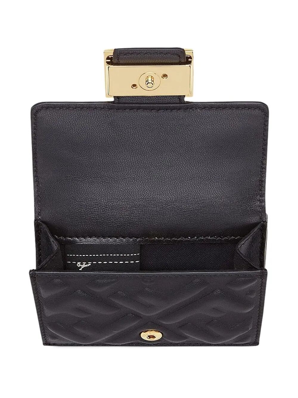 NAPPA LEATHER BAGUETTE MICRO TRIFOLD WALLET