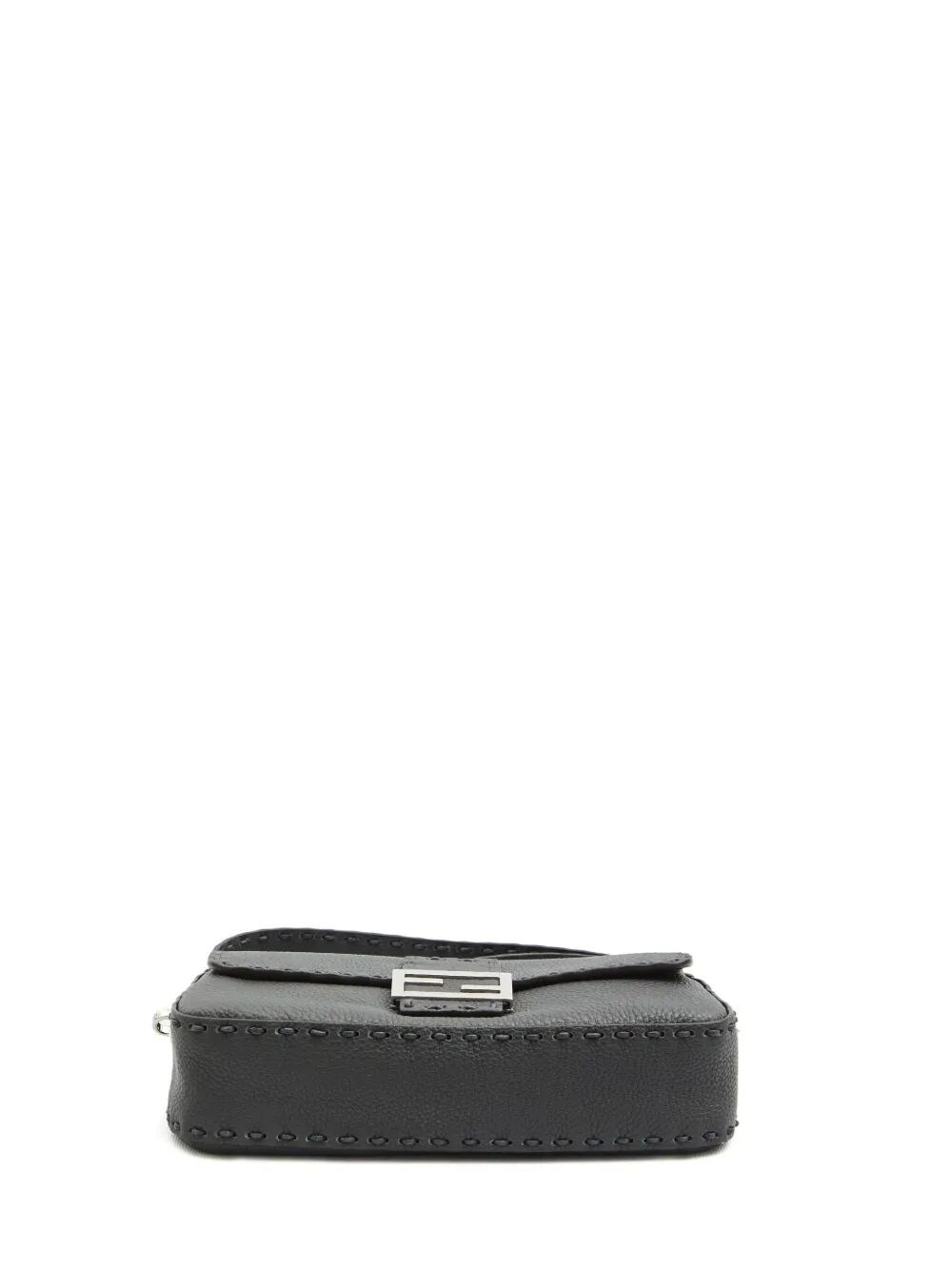 BAGUETTE MACRO-STITCH MESSENGER BAG