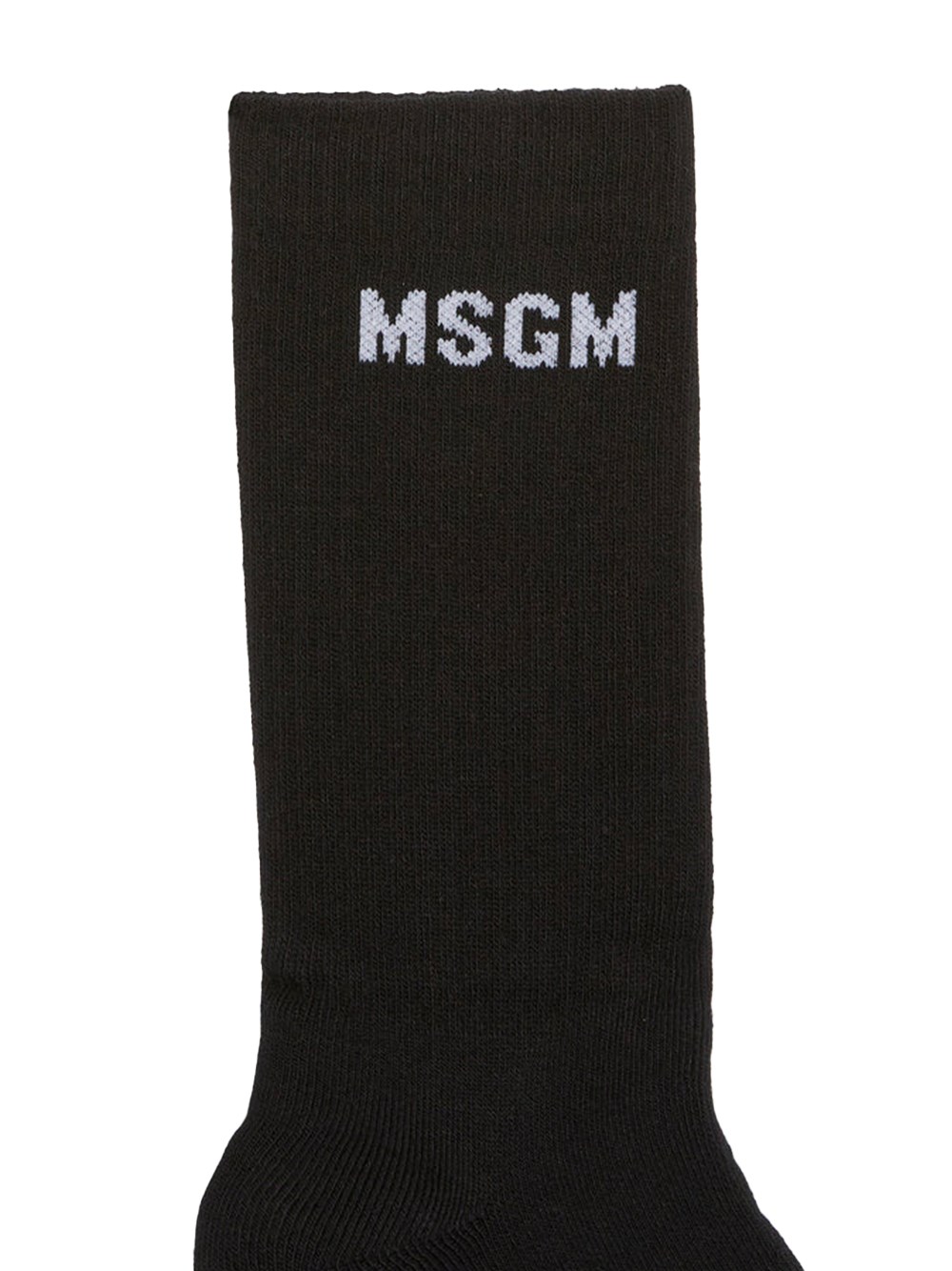 Msgm Logo-jacquard cotton blend socks available on Monti