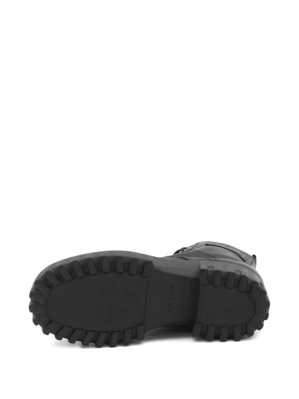 H700 CHUNKY BIKER BOOTS IN LEATHER 