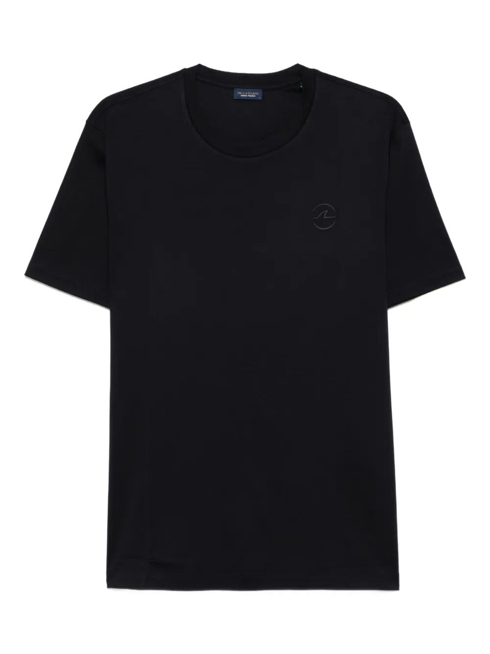 Paul & Shark Back-print Cotton T-shirt Clothing In Black