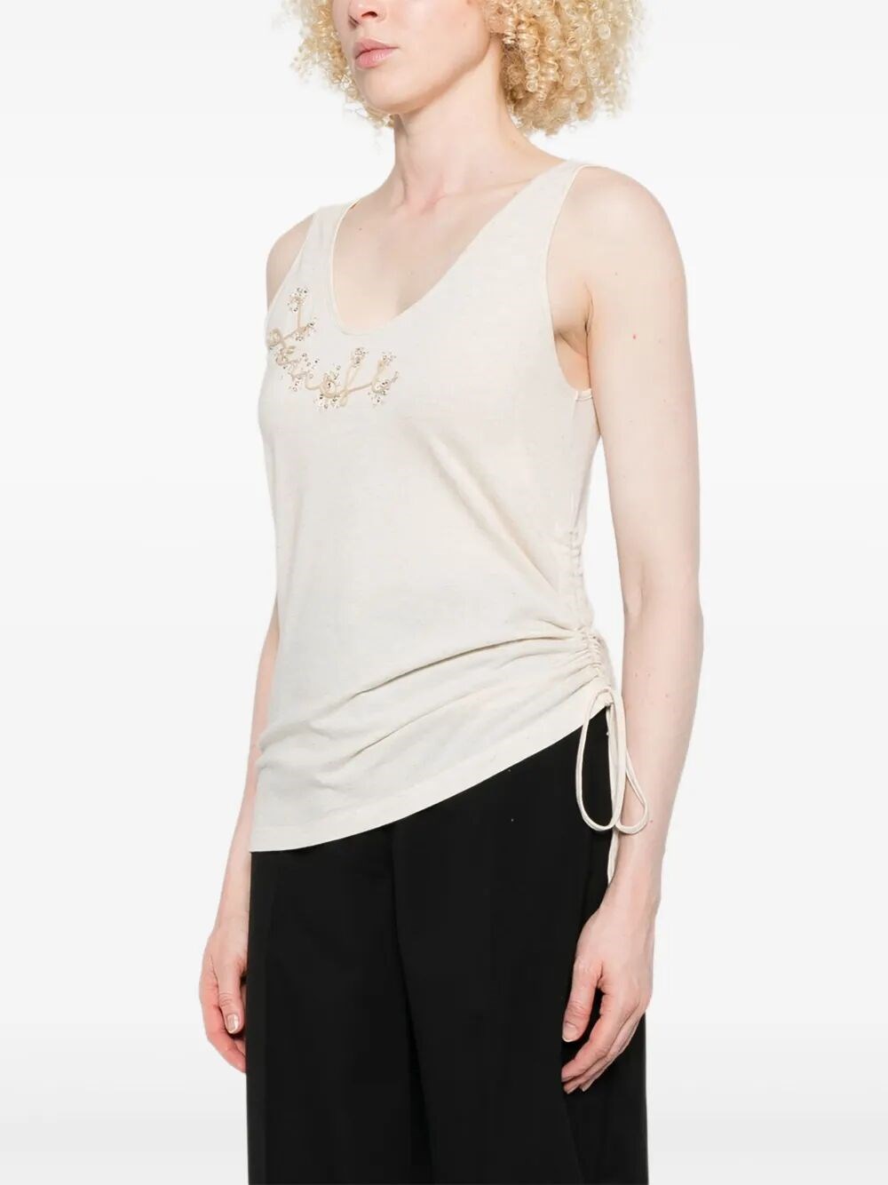 Fendi Tank top with decorations available on Monti Boutique - 69578