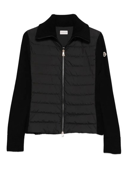 VIP価格【MONCLER】パッド入りウール ジップアップカーディガン Moncler パッド入りウールジップアップカーディガン available