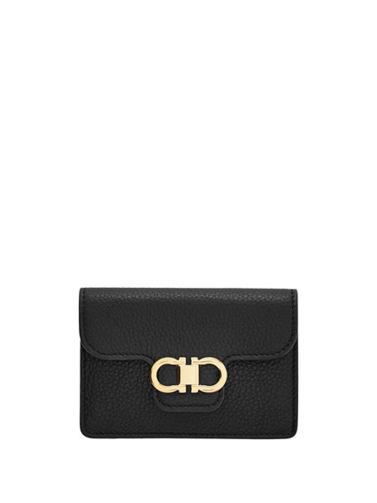 Fendi Ff squared leather key ring available on Monti