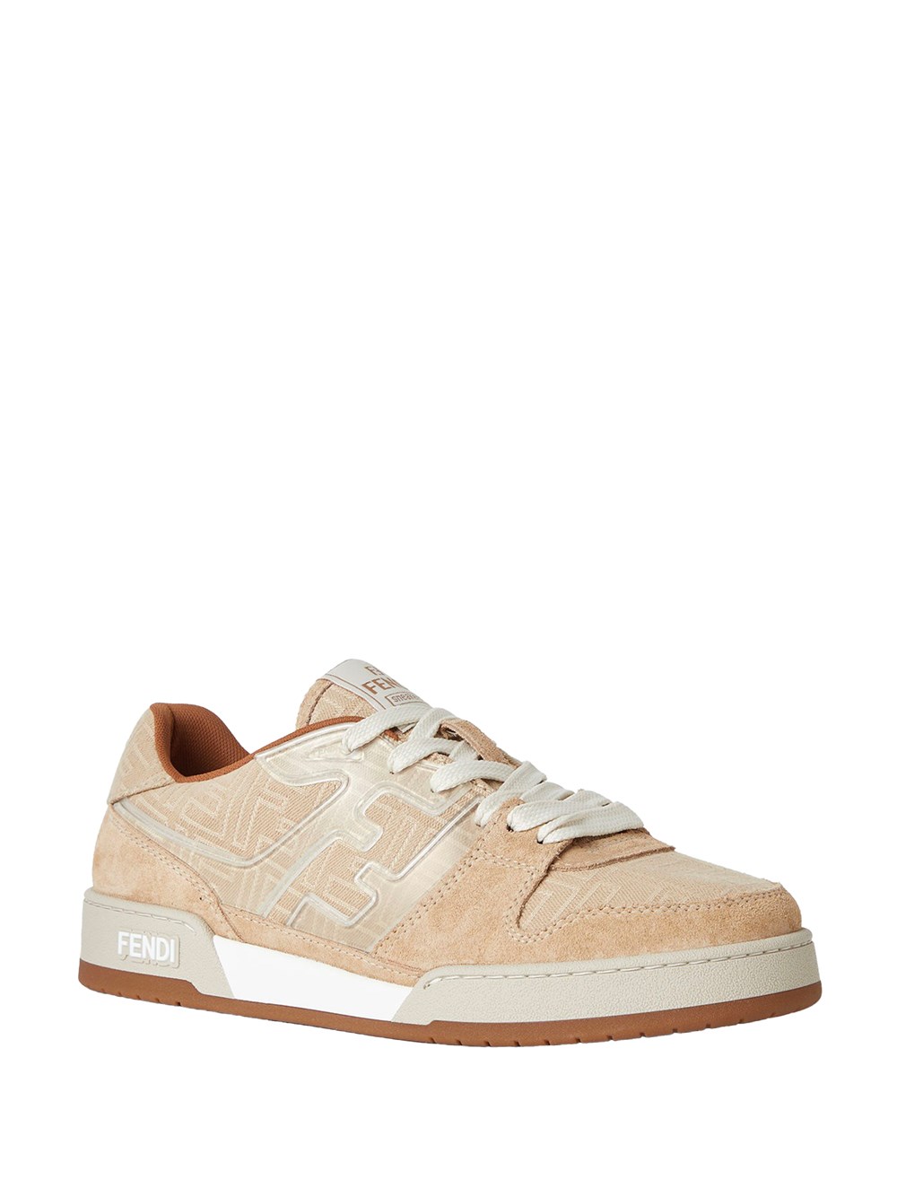 FENDI MATCH LOW TOP SNEAKERS IN JACQUARD FF