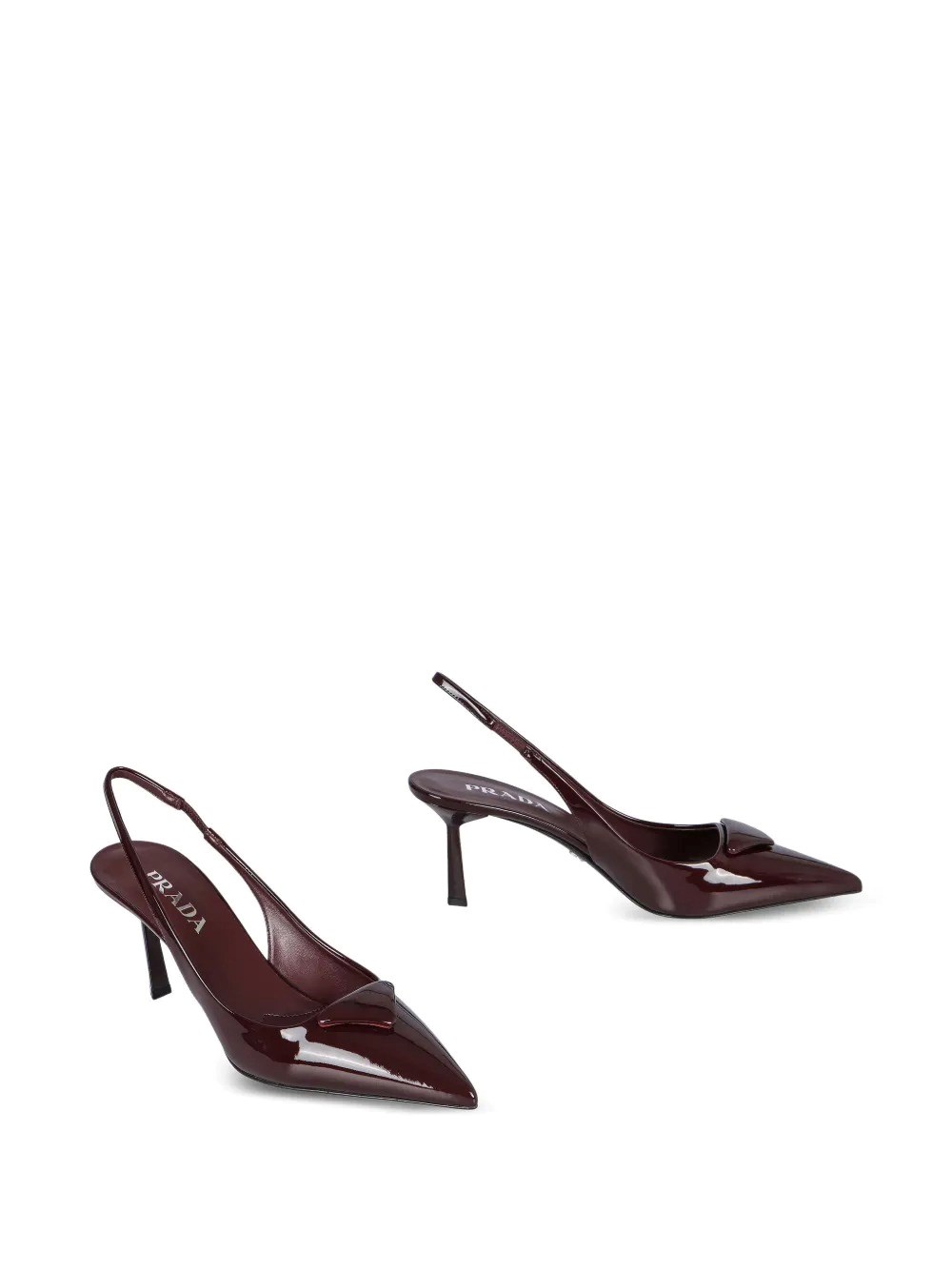 Prada Suede slingback pumps available on Monti Boutique - 69676