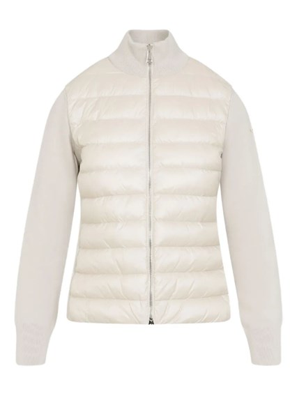 VIP価格【MONCLER】パッド入りウール ジップアップカーディガン Moncler パッド入りウールジップアップカーディガン available