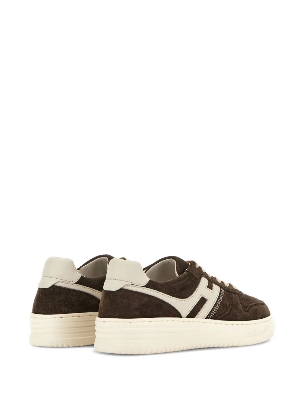 H630 SUEDE AND LEATHER SNEAKERS