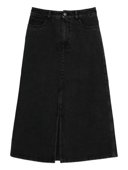 スカート Fendi Waxed Linen Midi Skirt Fendi Waxed linen straight midi skirt available on Monti