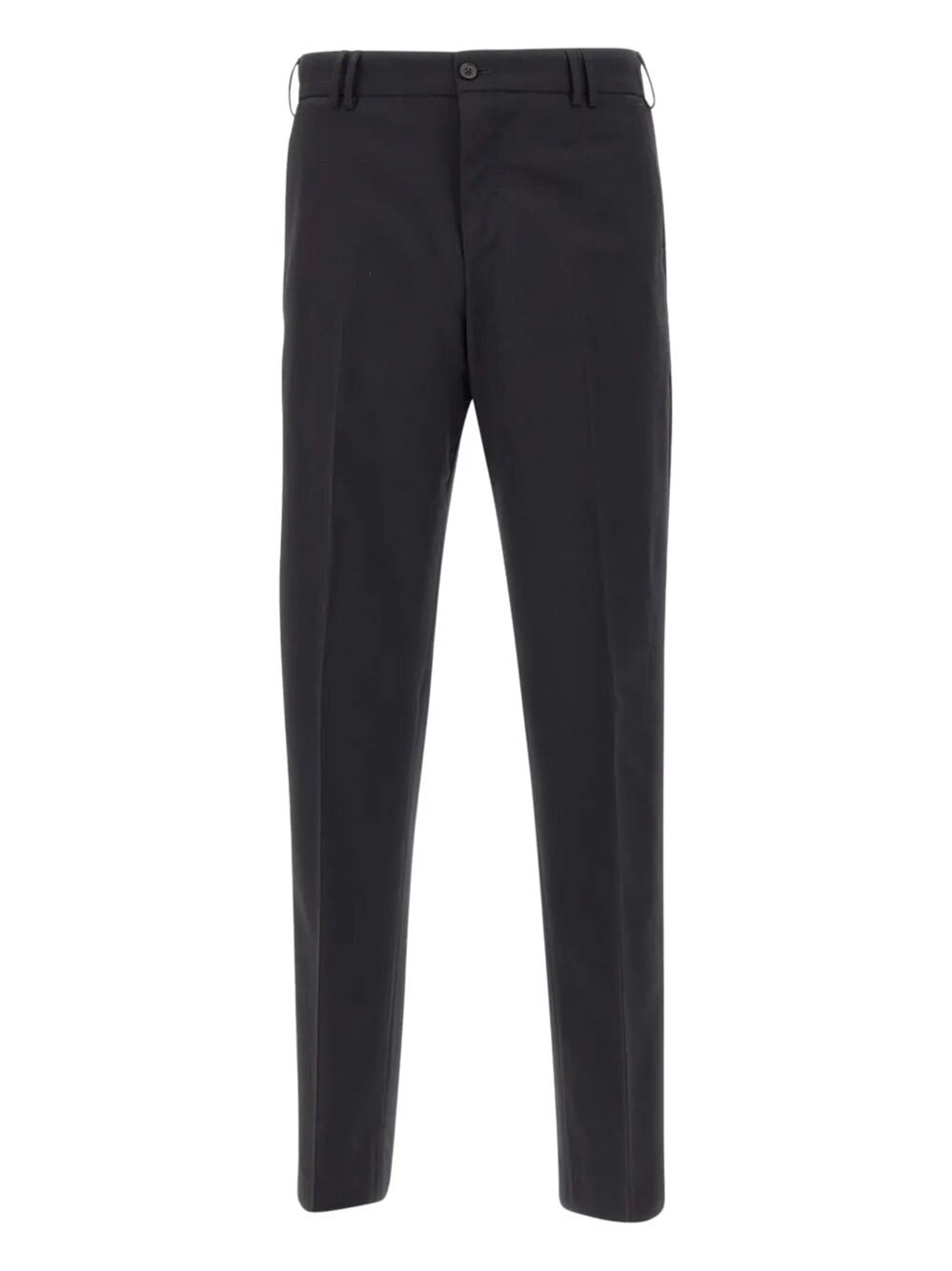 Pantaloni Torino Michael Tailored Wool Trousers In Black