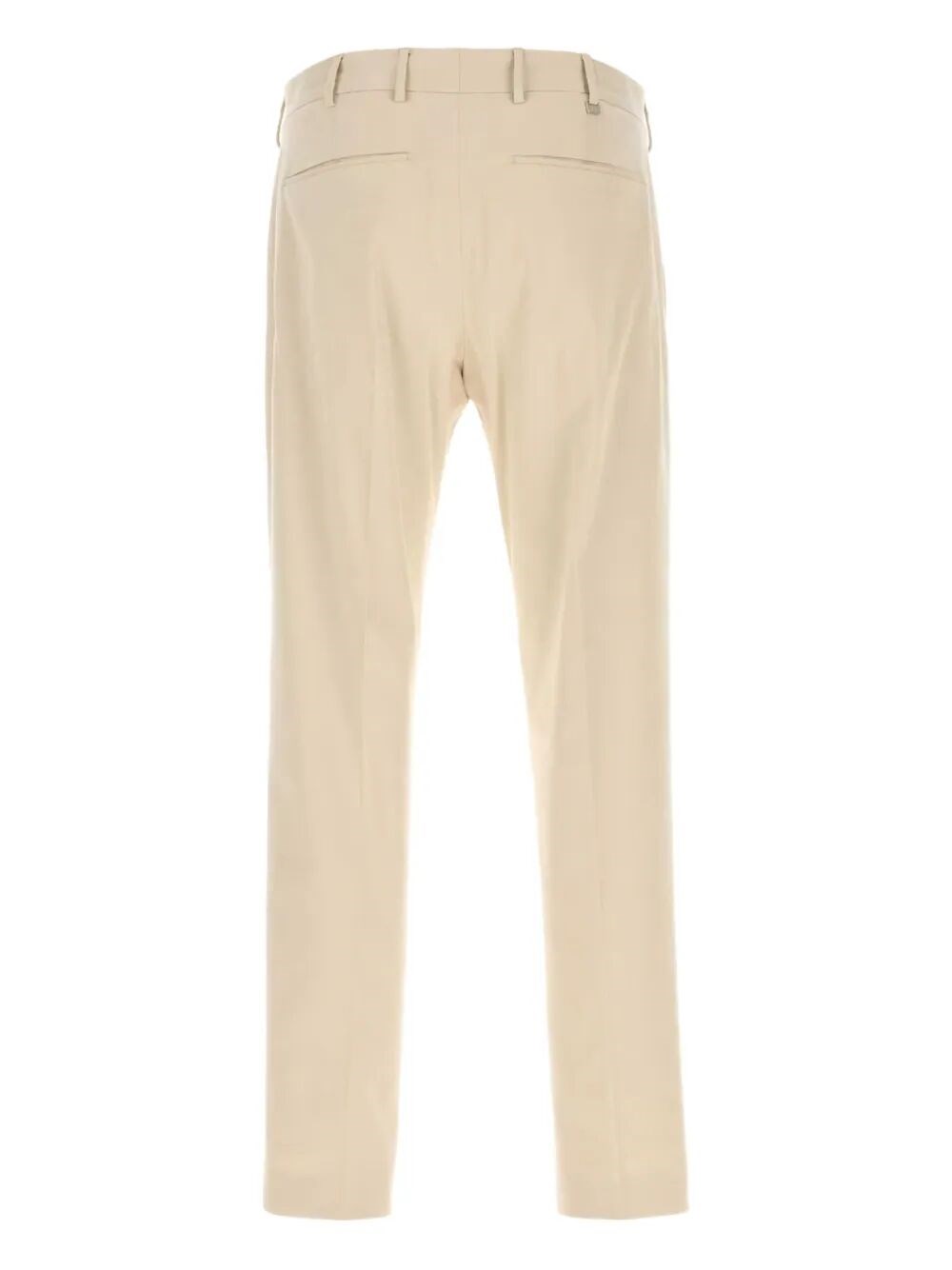 REBEL PRESSED-CREASE COTTON TROUSERS